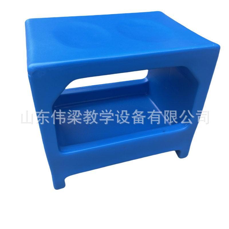 实木指挥台伸缩折叠可移动三层四层合唱台塑料抽屉滚塑三面音乐凳