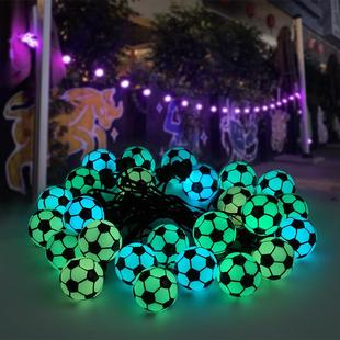 户外露营氛围灯布置天幕装饰串灯USB摆摊灯夜市灯串灯带led彩灯