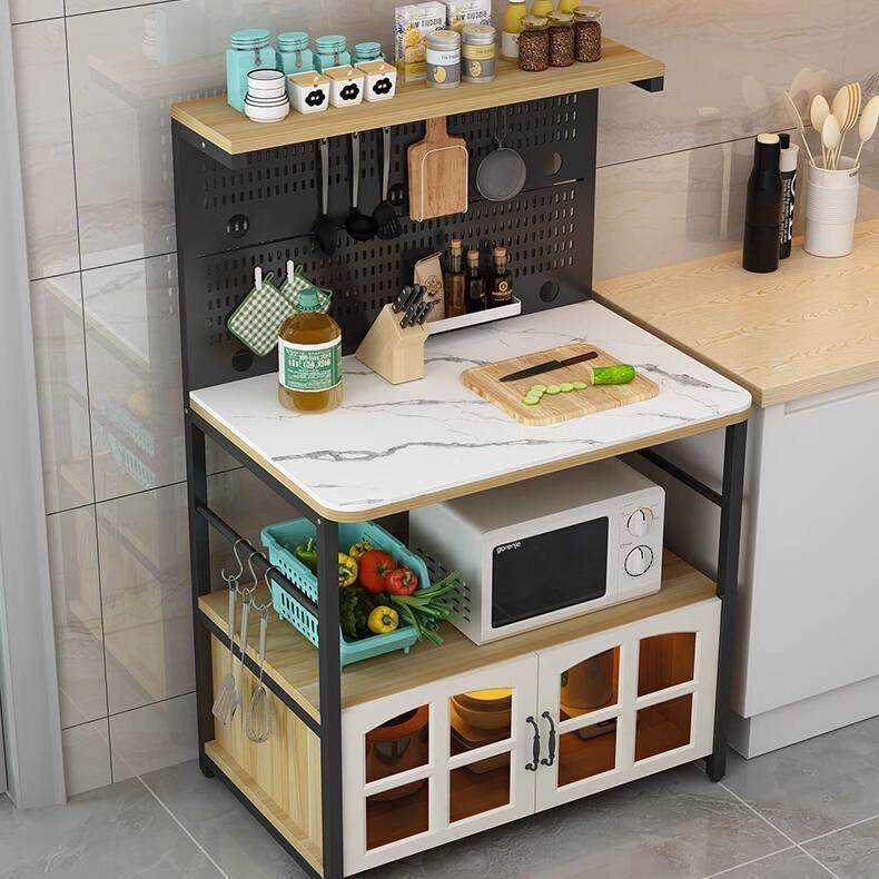 厨房置物架柜岩板货架橱柜多功能收纳灶台落地多层切菜台桌架子,农用物资,其他肥料,淘宝优惠券,粉丝福利购,淘宝优惠卷