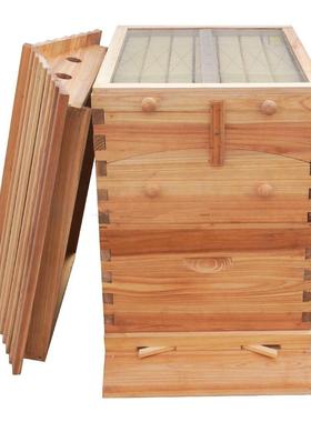 蜂箱自箱流蜜蜂箱蜡蜂箱煮自动流蜜蜂CYV蜜别墅蜂朗式蜂箱