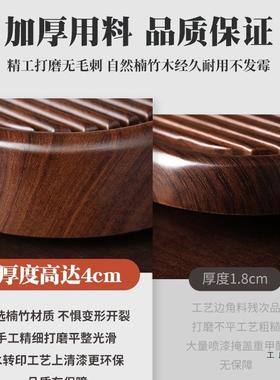 具电木款茶盘茶台家用225新款办0室用茶托盘茶F98J575M高端公实木