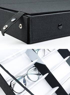 具黑眼镜台展示盒18ZBV格色柜地摊太阳眼镜收纳展示道眼镜展示架