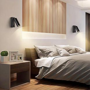 可转旋卧室床头阅读壁灯5W中性379光4000房K护眼光效95显色间房书