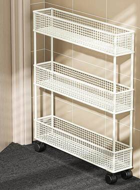 卫生间夹缝置物架门窄小户YNN型缝柜超家用12cm极窄后小推隙车爽