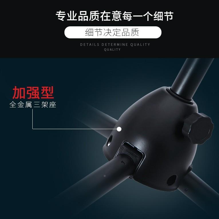ZQC电容支麦风支落架地式话筒架金属三角架舞台克K歌麦架话筒架