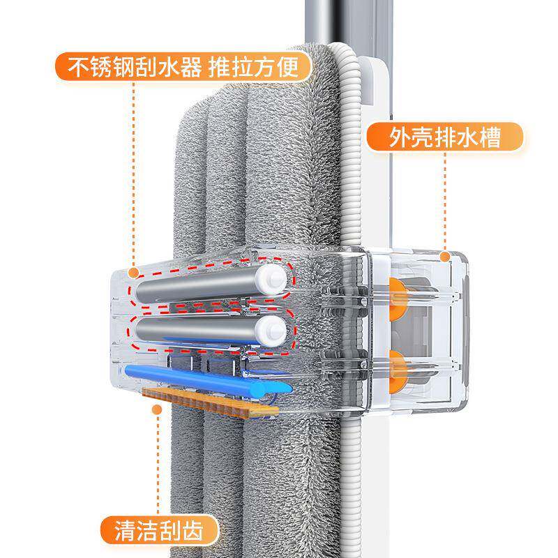 升级426懒人款平板拖把家用2025人新一免拖净懒手洗拖布地拖拖地