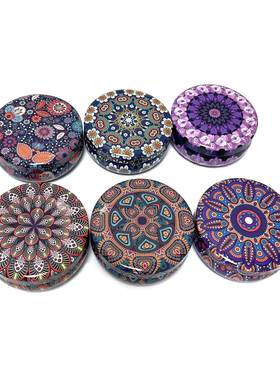 现货烛铁罐蜡烛薰容器罐香蜡HZ-41207烛4OZ铁盒铁低温蜡包装马口