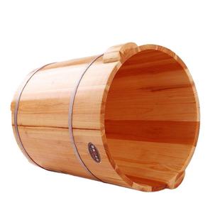 加热熏蒸泡脚木桶腿过小坪瑟Ct2d过膝高木深桶家用实洗脚脚桶足浴