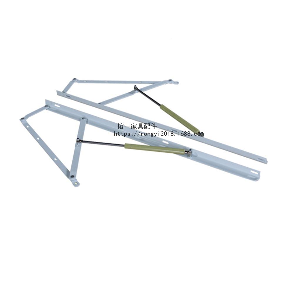 .5米排骨架气动杆高箱床举发升器1沙贵妃位支1.5米气撑架液压床用