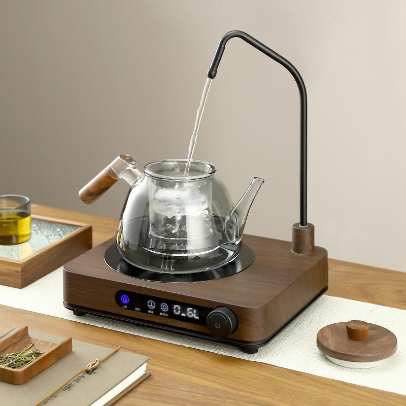 简造现玻璃煮茶器货具水茶炉尚炉A18上热炉2代抽水电电陶炉厂家直