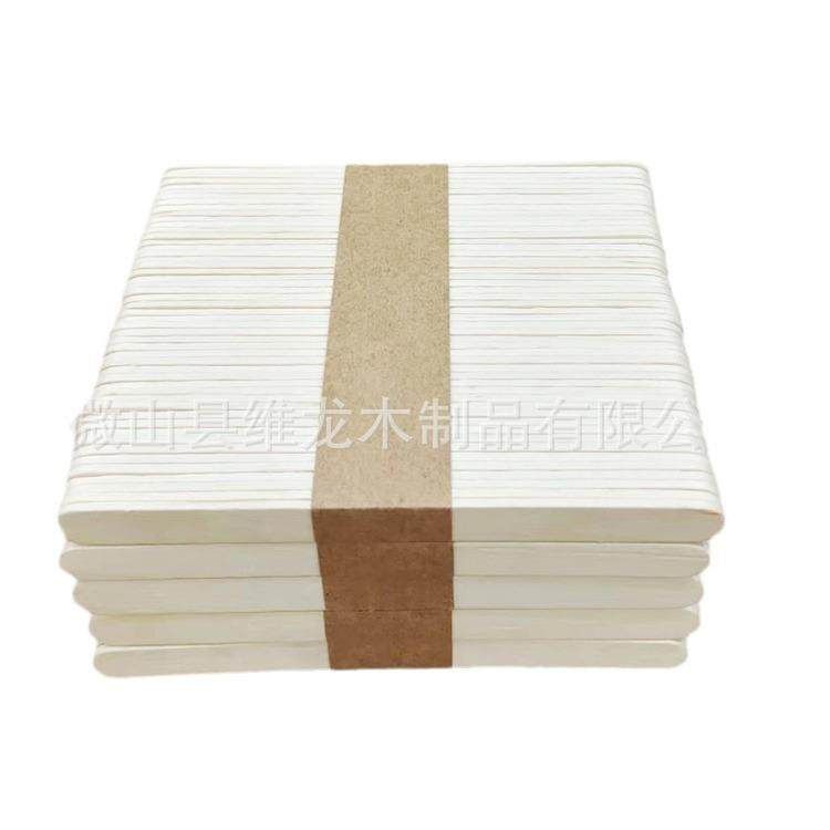 厂家直销多尺质雪糕木棒本色彩色齿工艺004棒专业定制寸log锯o