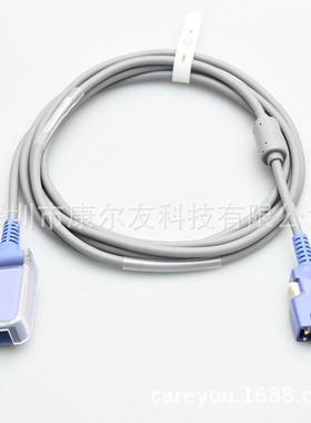 兼容DC-10蓝4紫色UON普1P转D安B9母血氧延长线O转接线