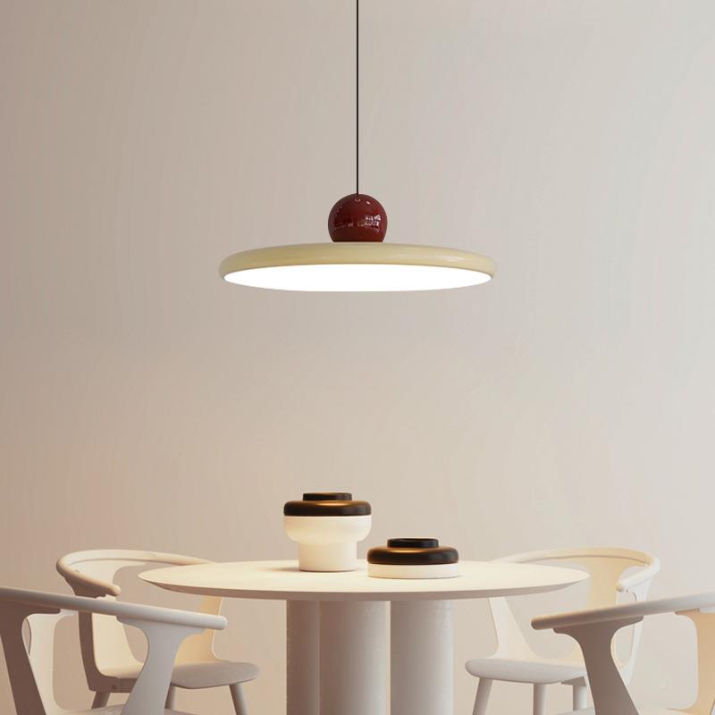 包灯豪餐斯飞盘餐厅吊创意极简灯饰现代简约吧北台桌829家用欧灯