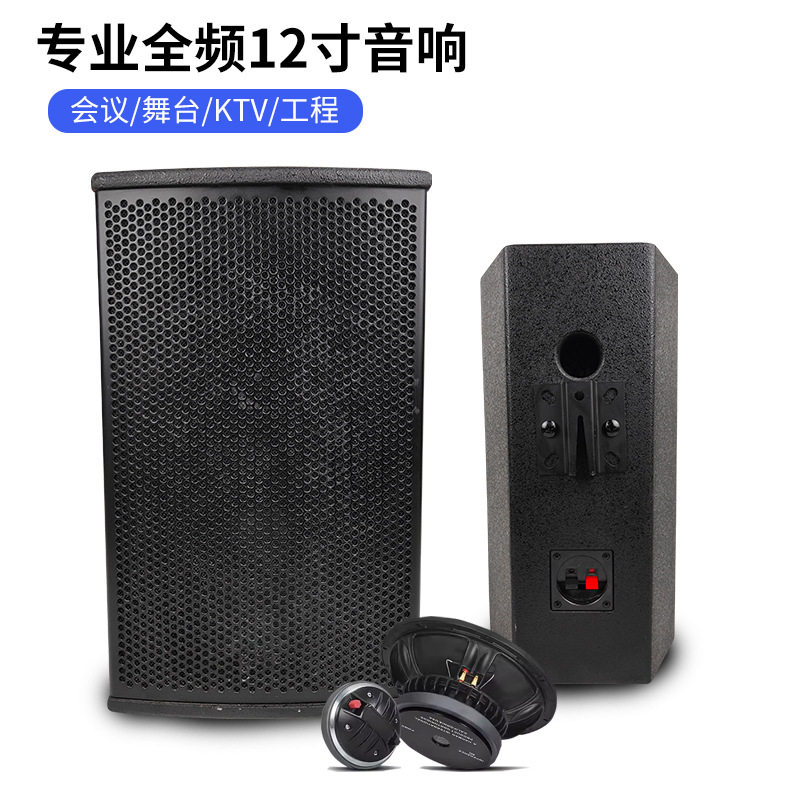 专业音箱舞台演出12寸家用K歌酒吧包房会议培训演讲乐队舞蹈音响