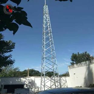 避雷针钢结构镀锌四柱15D501图集GFW角钢避雷塔避雷针塔抗冲击