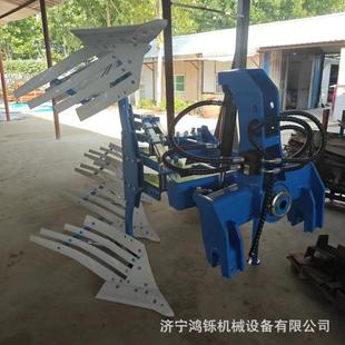 双丝杠450调幅液压翻转犁440大卡座栅条犁435耐用液压翻转犁