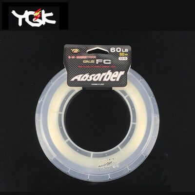 进口YGK碳线FC碳素线钓鱼线深海线船钓子线矶钓鱼子线路亚前导线