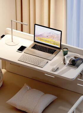 脑桌学习简易折铺叠桌简约宿舍神器大学YND方便电上下悬空生床上