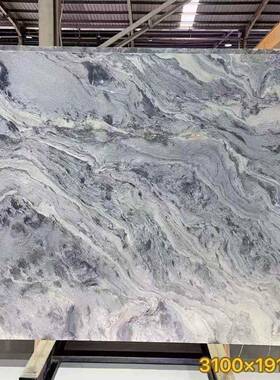 奢石石璀年华天楼然大理璨石材梯踏步电视背景墙别墅77862装修