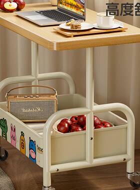 边几小桌子可移44172动客双层几小推车厅沙发收纳带轮茶卧茶室置