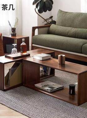 易书柜落地客厅隔简断柜置物柜书架储书房新XTH品实木自由组合格