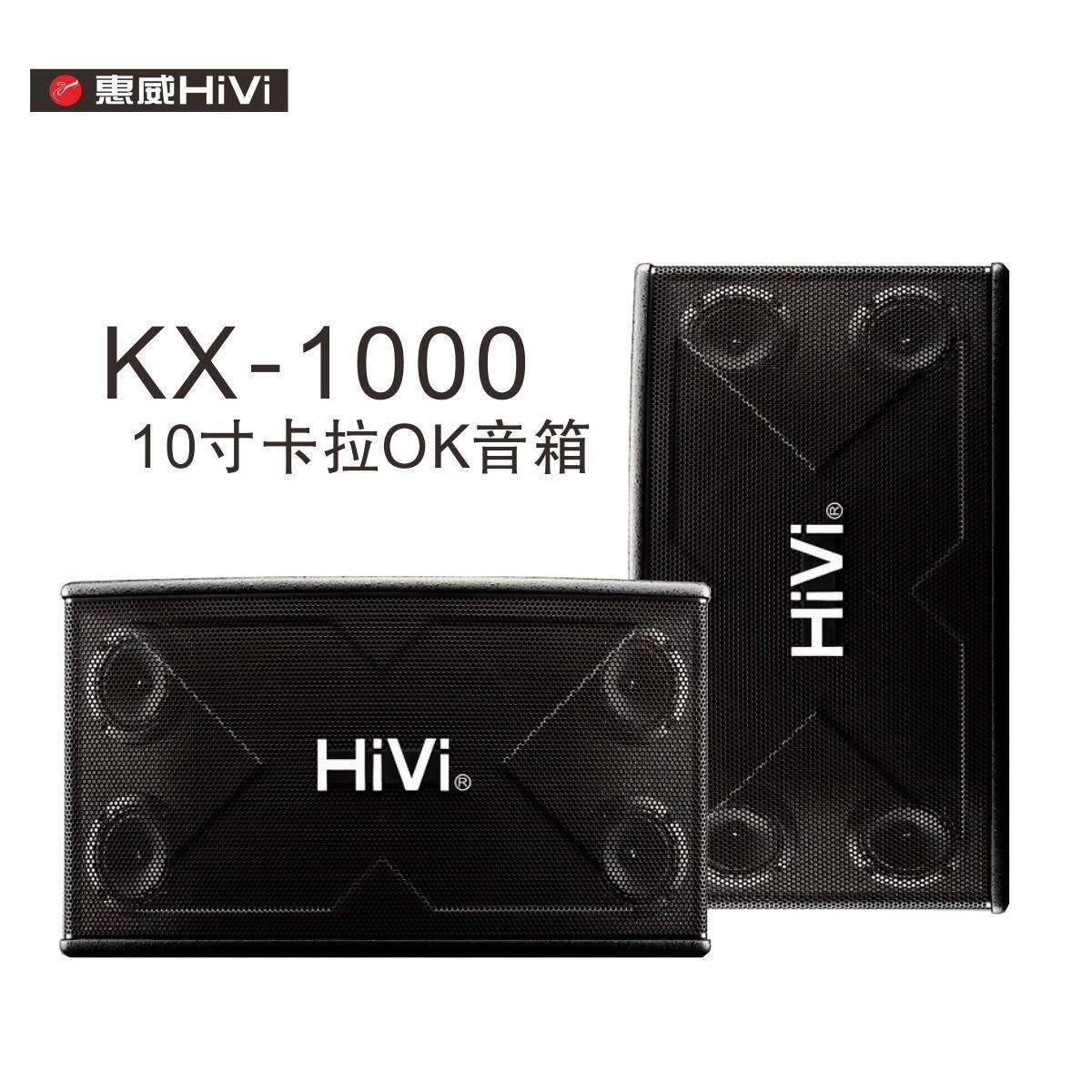Hivi/惠威KX-1000卡拉ok音箱会议家庭ktv音响（1对）