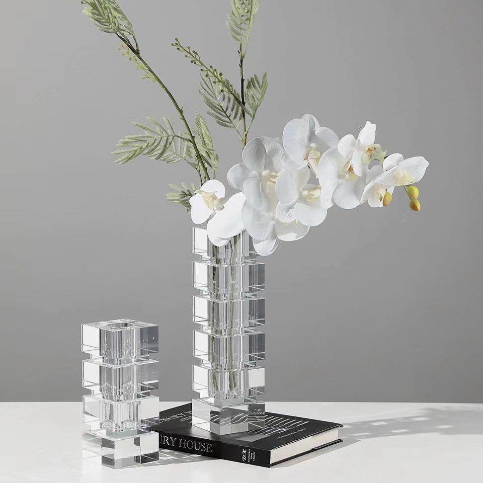现代简约创意白水晶花瓶摆件样板间售楼部桌面插花花器摆件装饰品,工业油品/胶粘/化学/实验室用品,其他实验室设备,淘宝优惠券,粉丝福利购,淘宝优惠卷