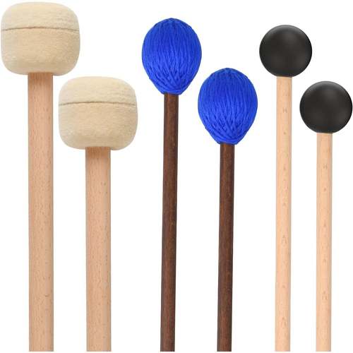 6件套马林巴槌木琴琴槌鼓槌套装