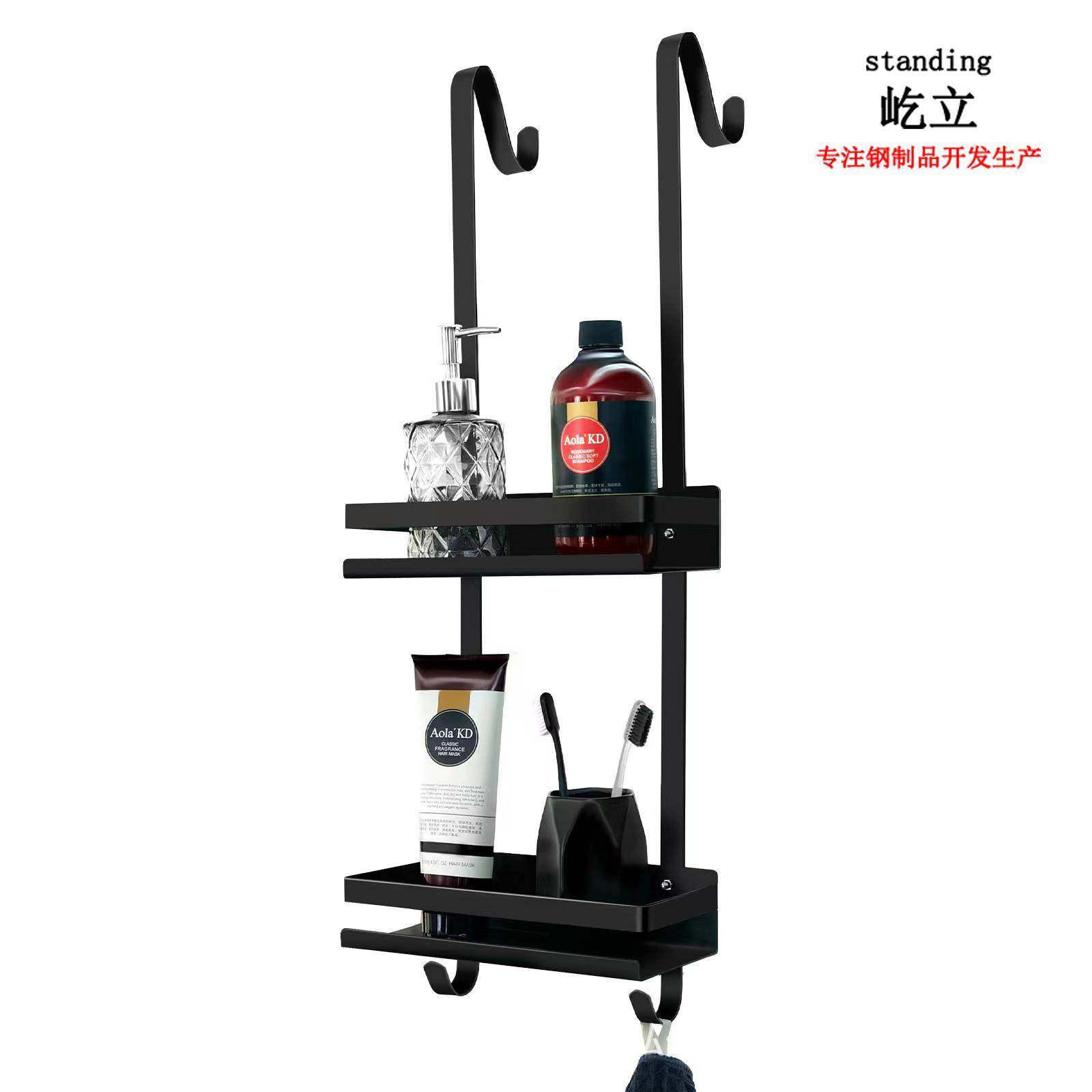 淋浴房免打孔置物架淋浴房玻璃挂架双层置物架浴室挂篮门后置物架,工业油品/胶粘/化学/实验室用品,其他实验室设备,淘宝优惠券,粉丝福利购,淘宝优惠卷