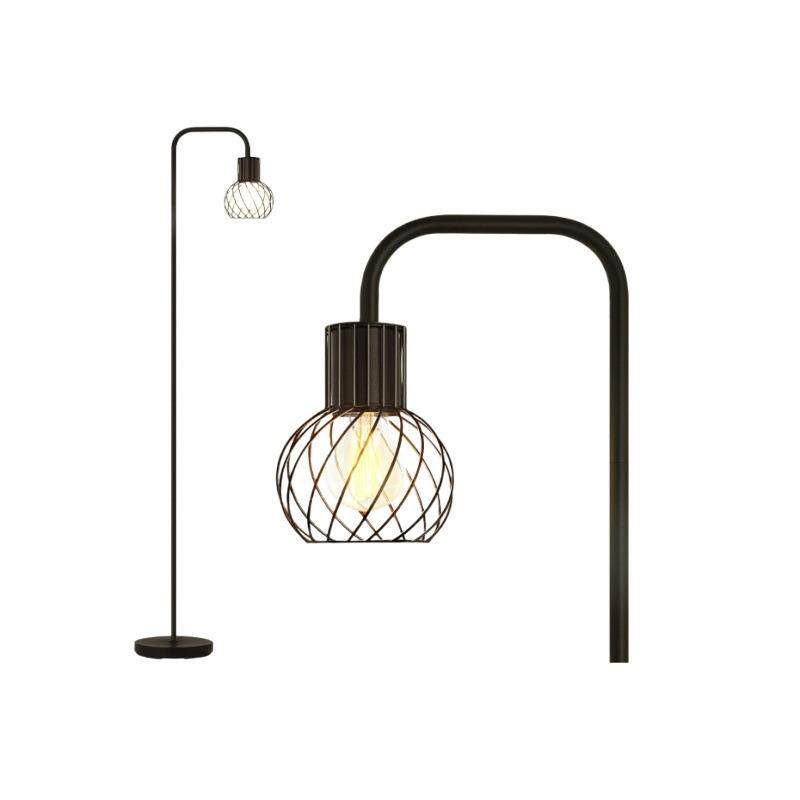 工业风落地灯客厅沙发角简约办公室书房美式乡村复古卧室落地立灯