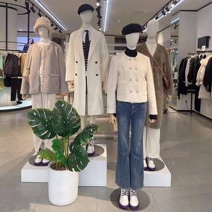 服装店韩版女模特道具高档全身包布女装橱窗展示架假人体模特架子
