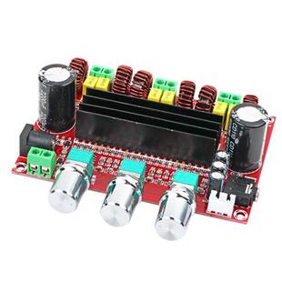 TPA3116D2数字功放板发烧级2.1声道2*80W+100W大功率低音炮DC24V