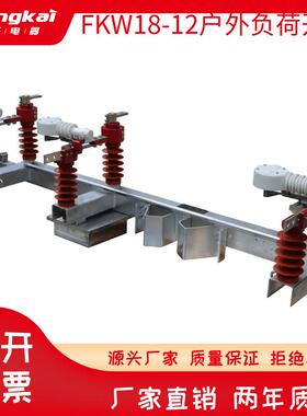 10KV户外交流新型高压柱上压气式负荷开关FKW18-12/630A1250A