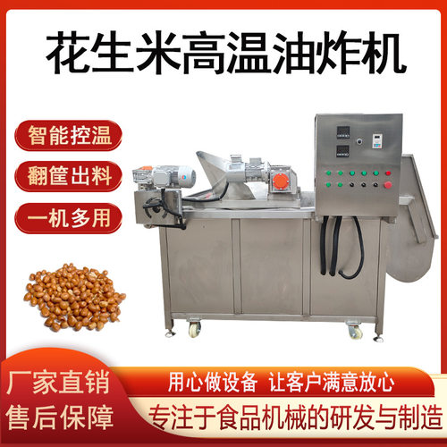 花生米油炸机商用电加热鱼豆腐豆泡油炸设备鸡米花鸡排春卷油炸锅
