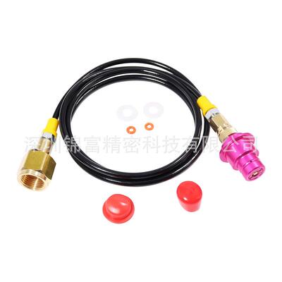 SodastreamDUO/Terra专用新款苏打气泡水机接大瓶过气管G5/8