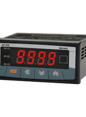Autonics电流表MT4W继电器输出96x48mm直流数显表