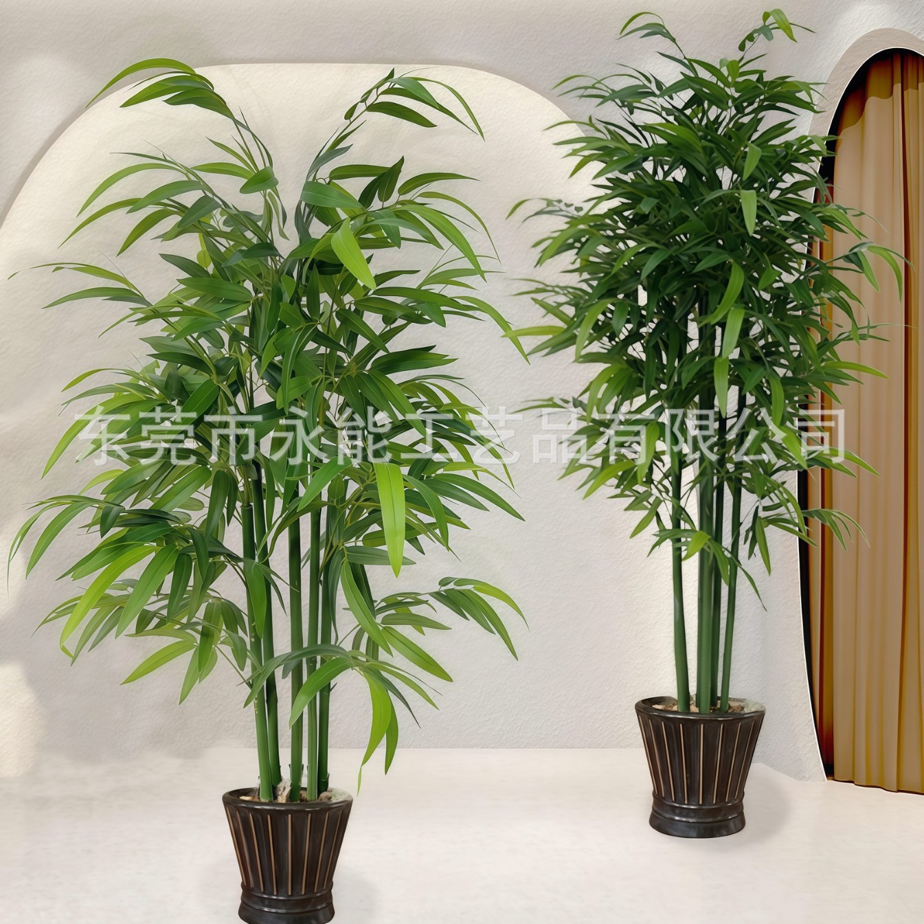 富贵竹仿真花假花摆设客厅餐桌花摆花绿植盆栽室内外摆件装饰品