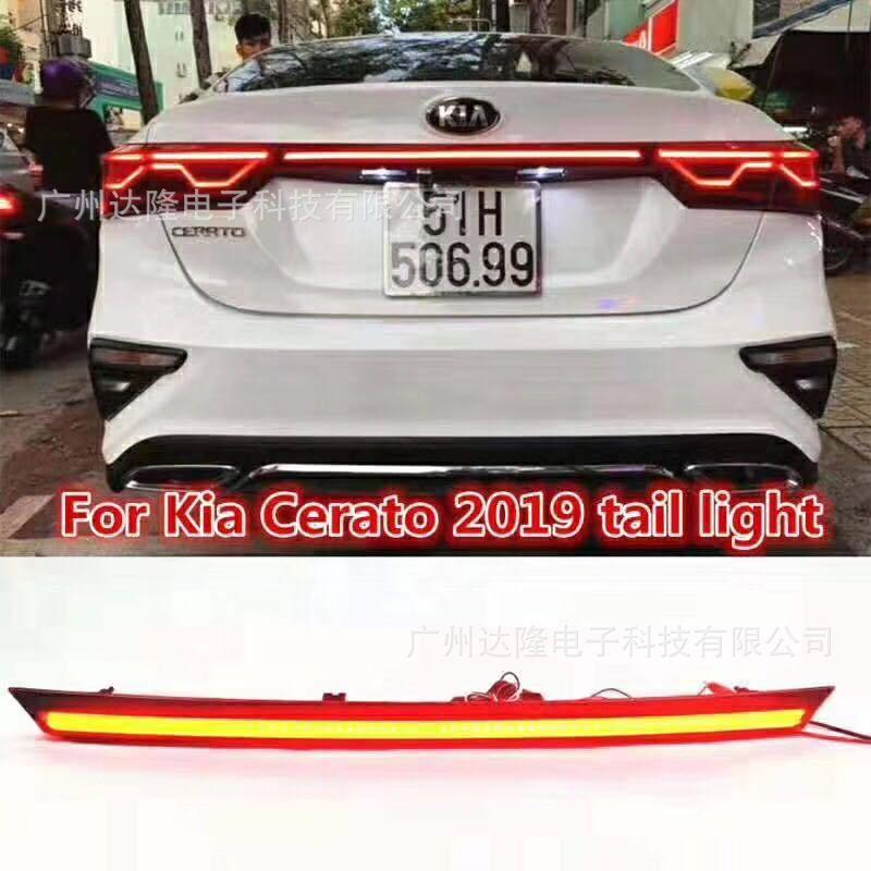 适用于19-20起亚赛拉图贯穿灯/KIAK3贯穿灯连贯刹车尾灯三功能