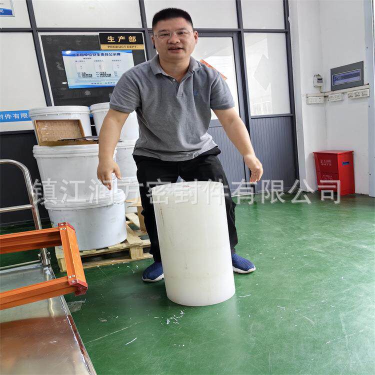 供应POM棒POM-C/H黑色白色板耐磨防静电新料大棒大实心棒料图片