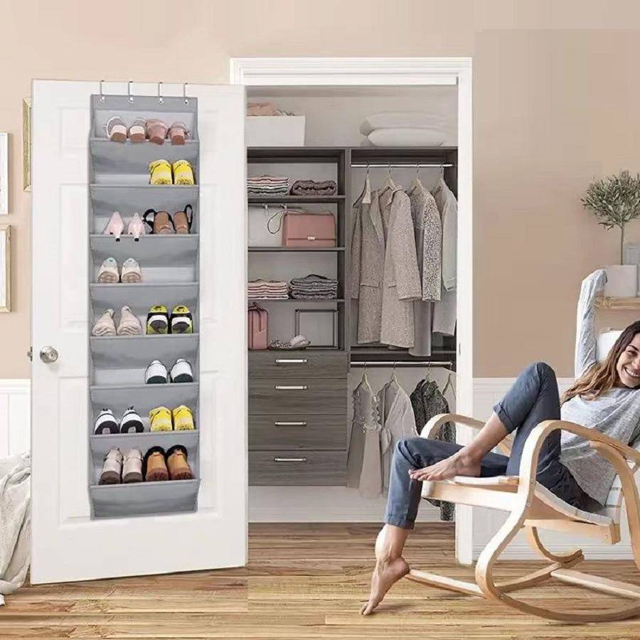 牛津布8层收纳挂袋格多功门后多能YTM挂兜置物储物收纳袋宿袋舍收