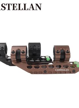 延25.4仪/30mm水平管夹仪瞄ME5038-B镜水平连体管夹后水平仪连体