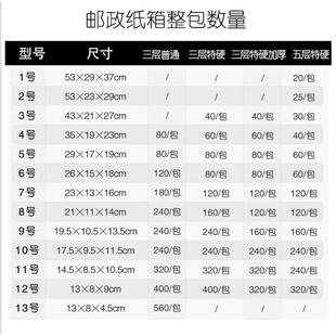 外纸箱包现搬货快递FFP纸箱长箱方形三层五层家纸箱包装箱半高打