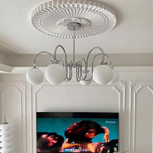 全光谱眼蝴蝶结吊灯油中护古包豪斯厅灯奶风后现代魔豆客91311卧