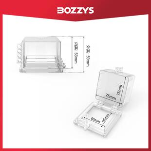 ZBOZYS工业BD-D60-4按安全锁LOTO锁挂牌上急停钮锁开关保护罩