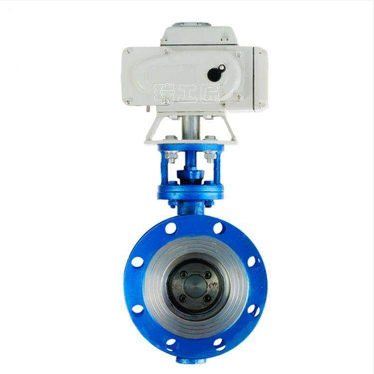 供电三阀偏心法兰蝶D应943H-16C电动硬密封蝶阀电动动NYU执行器