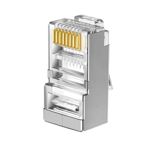 普联（TP-LINK）网络水晶头RJ45网络水晶头8P8C电脑网线接头镀
