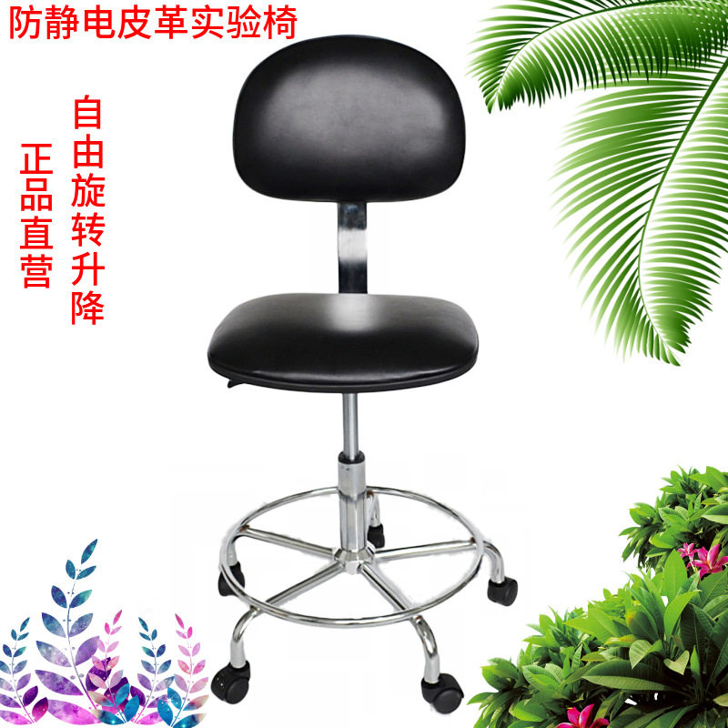 广州深圳升降带靠背防静电椅办公净化实验室专用椅子批发可调高度