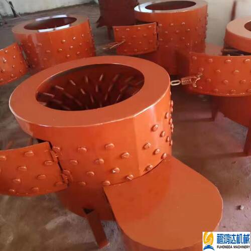 实体商家生产羊头去毛设备小型羊蹄打毛机全自动羊蹄脱毛机