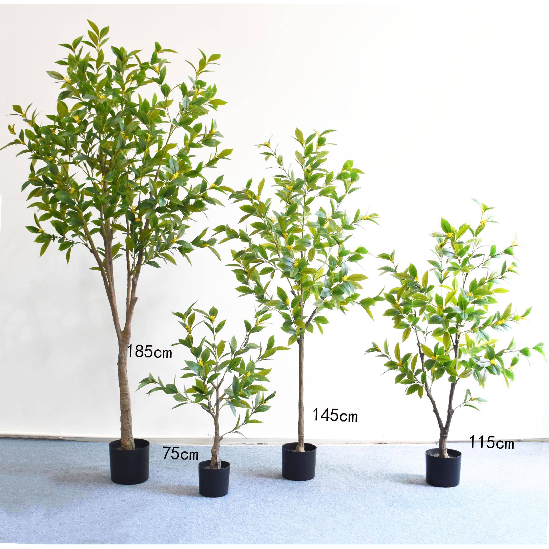 仿真月桂树室内盆栽月桂叶仿真植物办公室绿植装饰仿真树