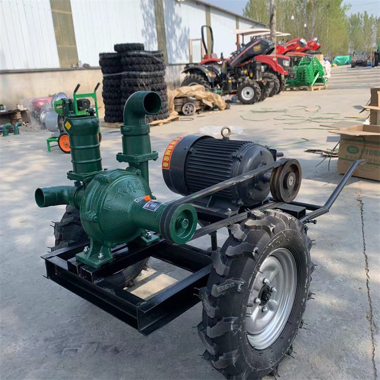 柴油机带动8寸水泵直连式抽水排水泵小型排水泵工地排水泵